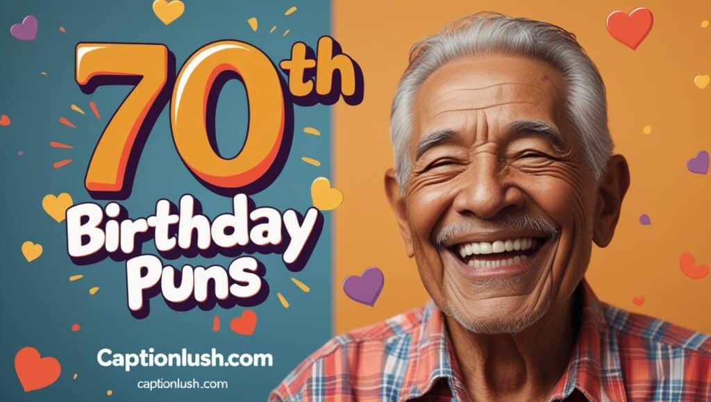 70th birthday puns