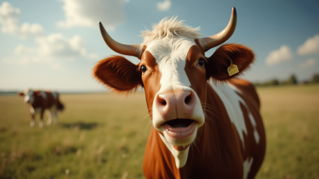 one word cow puns